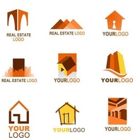 Collection of real estate logos