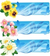 Flower banners