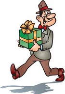 Man with his gift